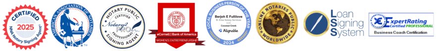 Banner of credential logos